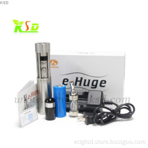E-huge e cigarette wholesale stainless steel V V and V W vamo 26650